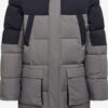URBAN CLASSICS Parkas Winterparka Heren Taupe / Zwart -Jack & Jones Winkel 68bb1b7f16efe667d6055027ddaae511