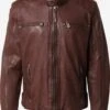 Leren Jassen Tussenjas Chard Heren Kastanjebruin -Jack & Jones Winkel 6b08942e444f0e148bd5ae93d6515074