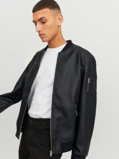 Jack & Jones Leren Jassen Tussenjas Rocky Heren Zwart 15 Jack & Jones Leren Jassen Tussenjas Rocky Heren Zwart -Jack & Jones Winkel 6d3bef2304bd3cde08afad43bd224b8a