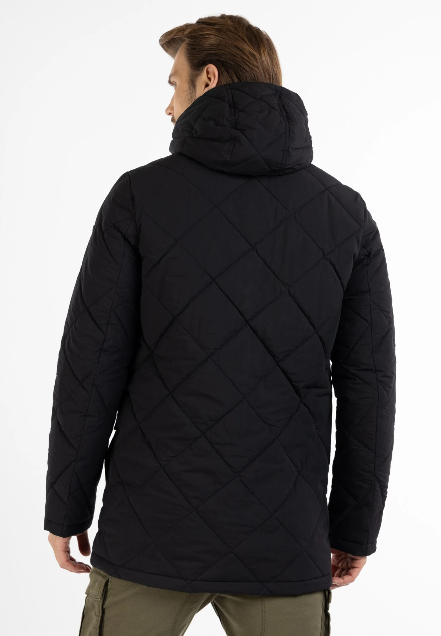 DreiMaster Vintage Tussenjassen Tussenparka Heren Zwart 5 DreiMaster Vintage Tussenjassen Tussenparka Heren Zwart - Afbeelding 3