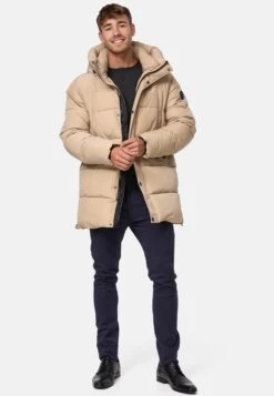 Indicode Jeans Parkas Winterparka Kasper Heren Beige -Jack & Jones Winkel 6f77f025573e1ffd0e3c060919a60470