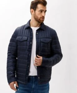 BRAX Tussenjassen Tussenjas Clint Heren Donkerblauw -Jack & Jones Winkel 70ebaf6849d105db710e956f28eba407