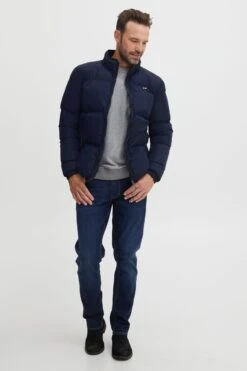 Winterjassen Winterjas Hugal Heren Navy -Jack & Jones Winkel 7243da2af53a50819df95546ceef767a