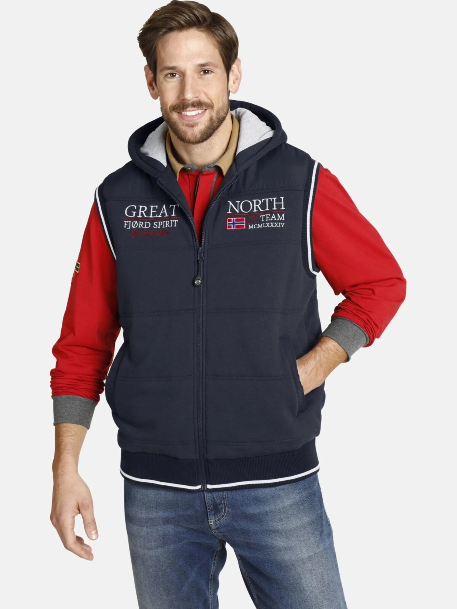 Bodywarmers Bodywarmer Goner Heren Nachtblauw 4 Bodywarmers Bodywarmer Goner Heren Nachtblauw - Afbeelding 2