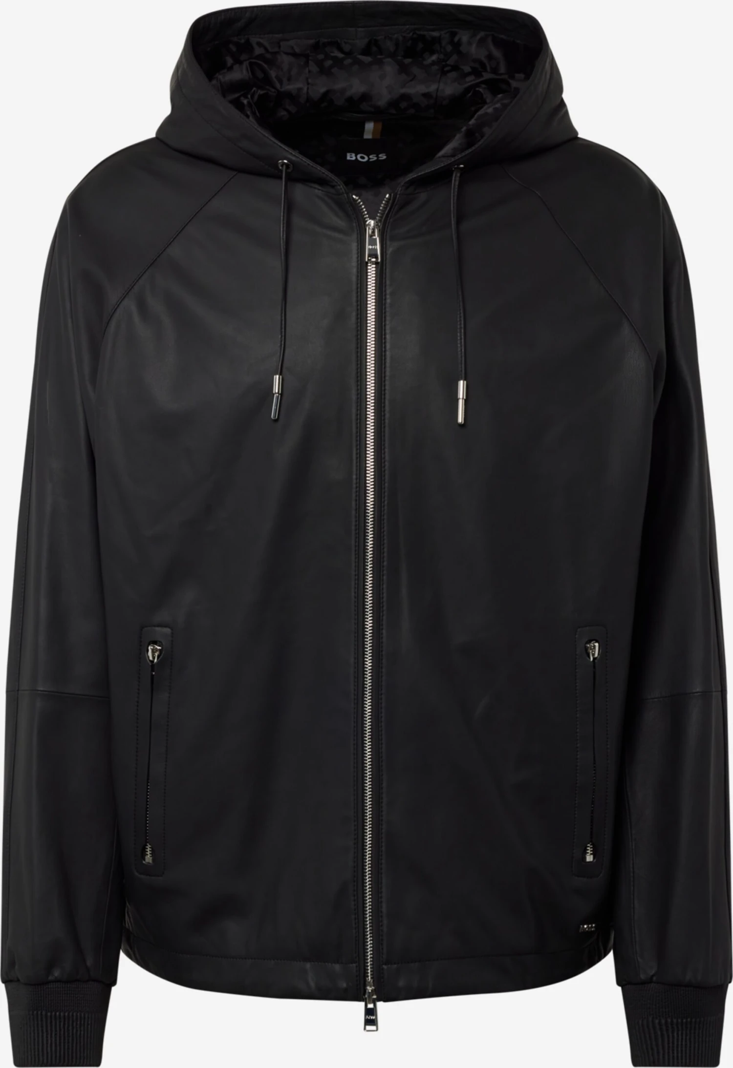 Leren Jassen Tussenjas Montago Heren Zwart 3 Leren Jassen Tussenjas Montago Heren Zwart