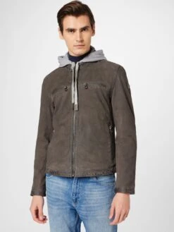 GIPSY Leren Jassen Tussenjas Jonno Heren Aardetinten -Jack & Jones Winkel 76d7e18962b69120f40d31c5f313f158