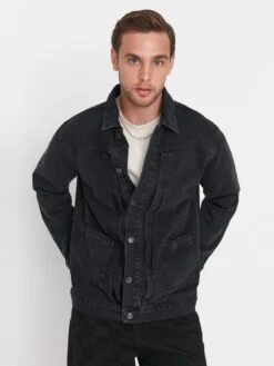 Trendyol Spijkerjassen Tussenjas Heren Antraciet -Jack & Jones Winkel 78402529f5abb120a3139f563af2aeb1