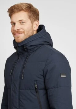 Solid Parkas Winterparka Anato Heren Blauw -Jack & Jones Winkel 78800043f8b4e4261a68d525205b2ab1