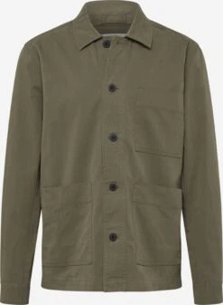 Minimum Tussenjassen Regular Fit Tussenjas REST Heren Kaki