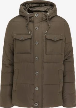 DreiMaster Vintage Winterjassen Winterjas Heren Kaki