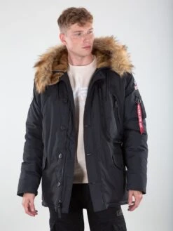 Alpha Industries Parkas Winterparka Polar Heren Zwart -Jack & Jones Winkel 7bb49ba39e9d776ef657f3a050f66b8e