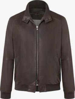Leren Jassen Tussenjas Dany CW Heren Donkerbruin