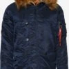 Alpha Industries Winterjassen Winterjas N3B VF 59 Heren Donkerblauw