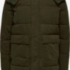 Selected Homme Parkas Winterparka Heren Donkergroen -Jack & Jones Winkel 829700ec813160ef231d4fedb947fa33