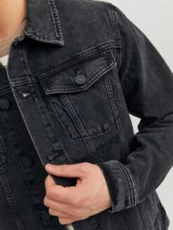 Jack & Jones Spijkerjassen Tussenjas Jean Heren Zwart -Jack & Jones Winkel 843c51552f3c3d9dfbf8b3124b3a071c