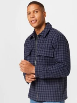 Abercrombie & Fitch Tussenjassen Tussenjas Heren Indigo -Jack & Jones Winkel 8451fbd8d140e9a13def026093dd44c2