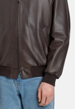 Leren Jassen Tussenjas Dany CW Heren Donkerbruin -Jack & Jones Winkel 8605a0cd9c500542ef0b592bb5a5cf18