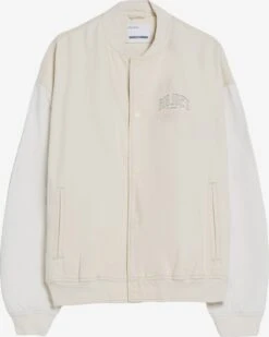BERSHKA Spijkerjassen Tussenjas Heren Ecru