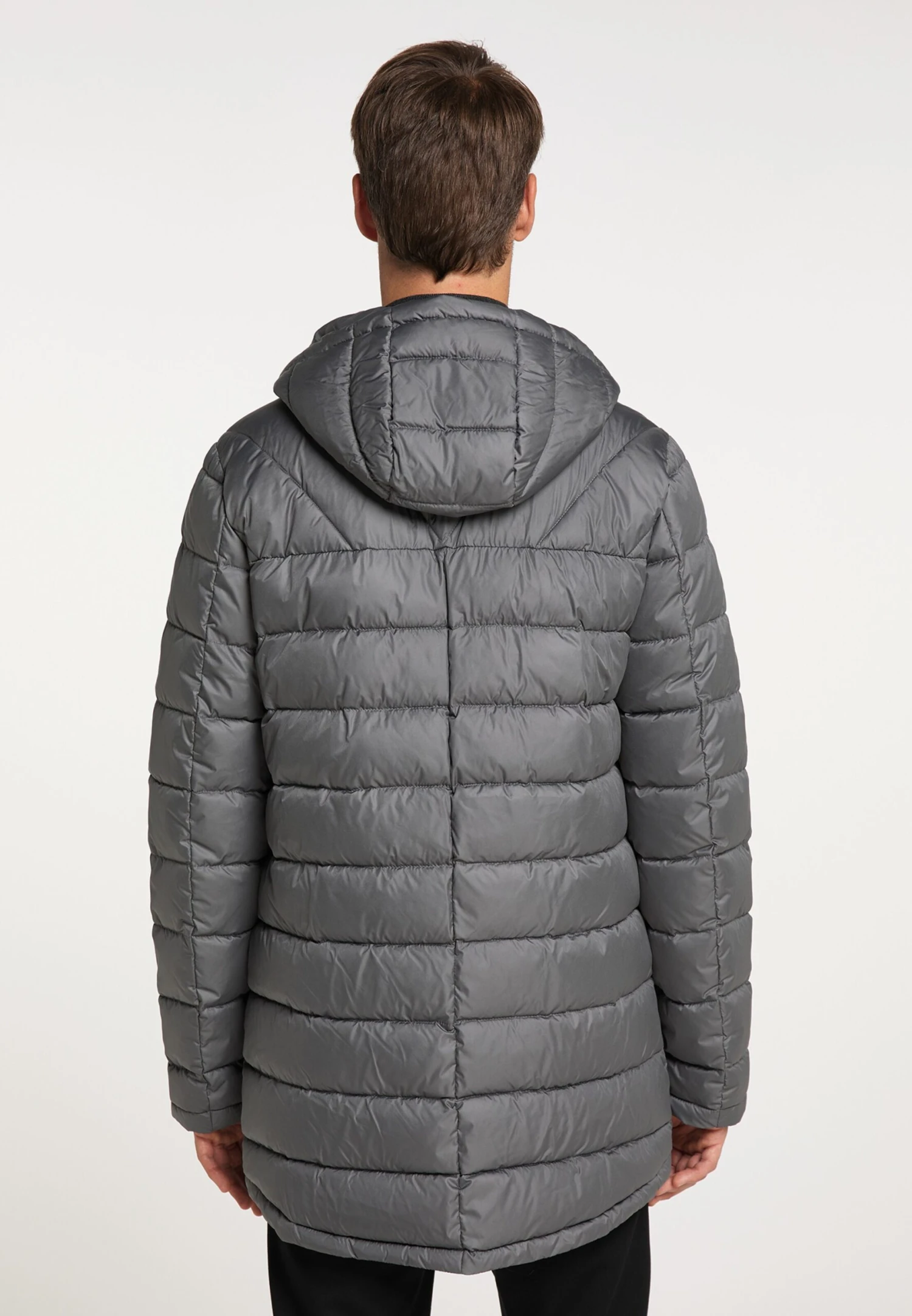 Winterjassen Winterjas Heren Donkergrijs 5 Winterjassen Winterjas Heren Donkergrijs - Afbeelding 3