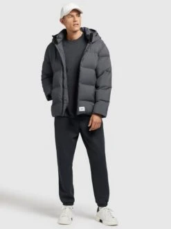 Khujo Winterjassen Winterjas Juff Heren Grafiet -Jack & Jones Winkel 88eac7e47b9b7cdee2a53c197febcca3