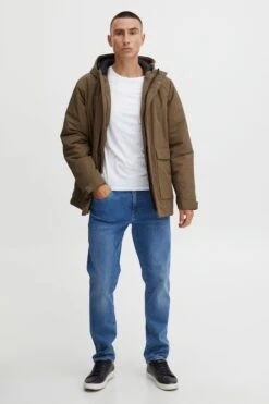 Solid Winterjassen Winterjas Caden Heren Bruin -Jack & Jones Winkel 956880ffa82ffa13af0063c1049802a1