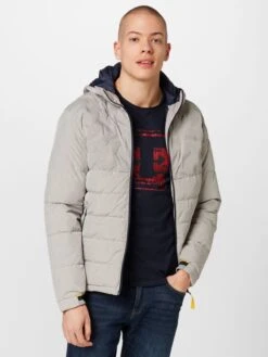 Jack & Jones Tussenjassen Tussenjas BERG Heren Lichtgrijs -Jack & Jones Winkel 9c1f971fc3a17e7481a30738a6470e4d