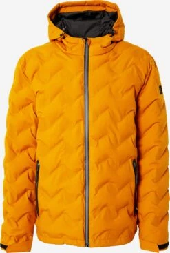 Killtec Outdoor Jassen Functionele Jas Heren Safraan