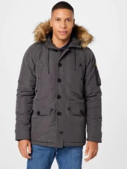 Indicode Jeans Parkas Winterparka Heren Donkergrijs -Jack & Jones Winkel 9dfebd377a60dec7bba3f3ef614bb65a