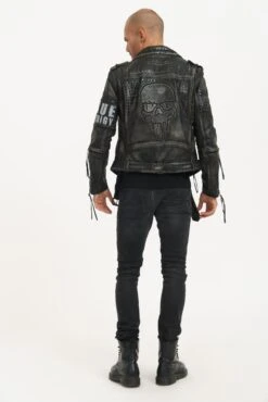 Leren Jassen Tussenjas Dwayne Heren Zwart -Jack & Jones Winkel a1a2b1bc279b4afac7e524aa7eef9428