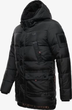Winterjassen Winterjas Mironoo Heren Zwart -Jack & Jones Winkel a22328bb1b08ca89173b49f9c2220ebd