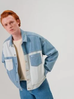 Spijkerjassen Tussenjas Nikita Heren Blauw / Lichtblauw -Jack & Jones Winkel a35c15e9d04237ddb59dcce71572f2ad