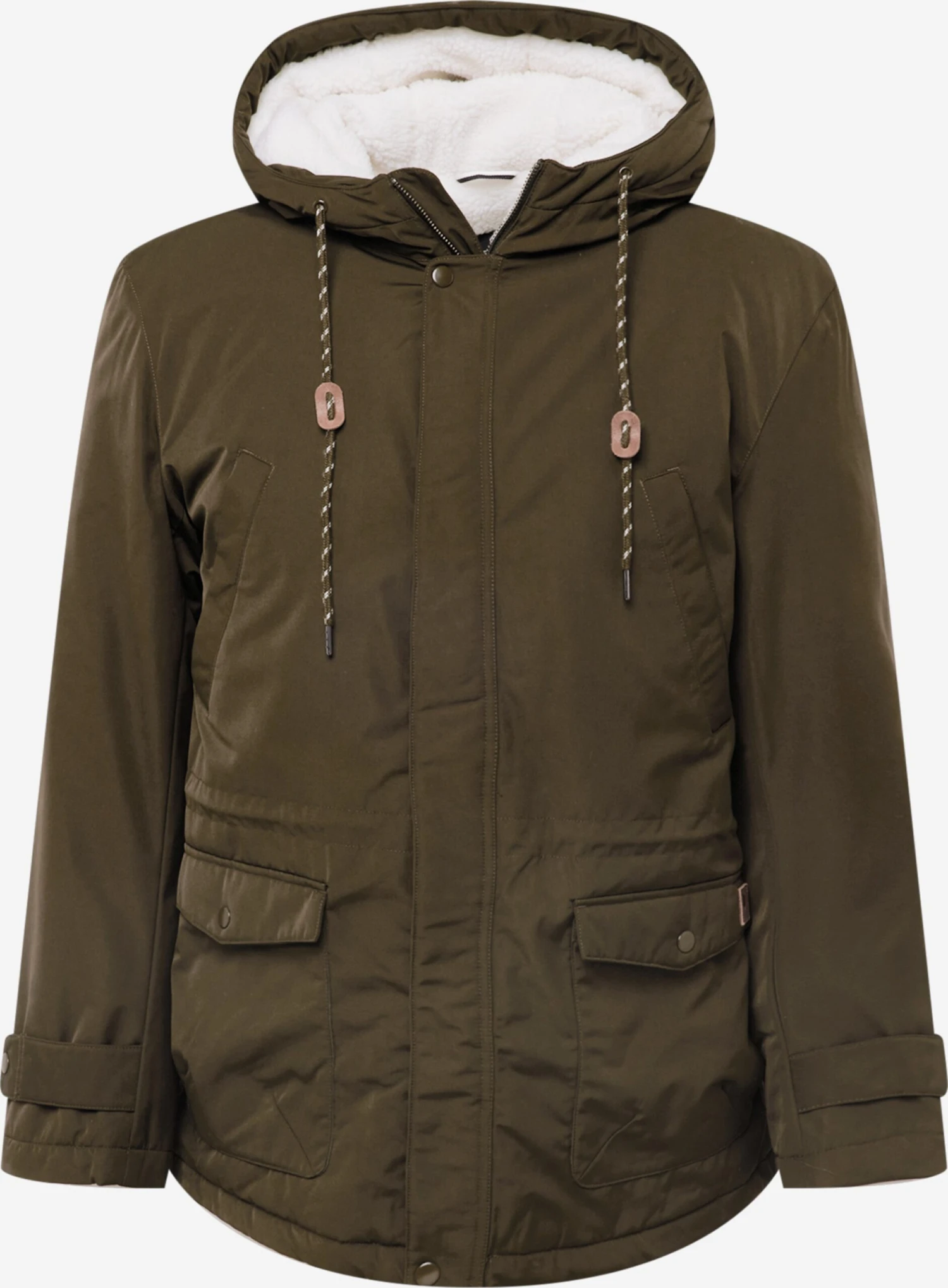 Faguo Parkas Winterparka VERNON Heren Kaki 3 Faguo Parkas Winterparka VERNON Heren Kaki