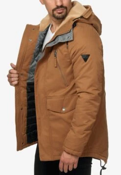 Indicode Jeans Parkas Winterparka Loaf Heren Karamel -Jack & Jones Winkel a79a88ff4c86bc2b615295518255870c