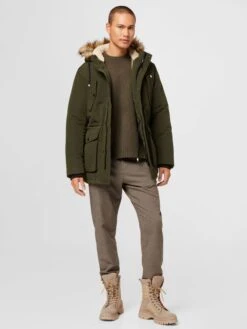 Jack & Jones Parkas Winterparka TIMO Heren Donkergroen -Jack & Jones Winkel aa714d1e818e5fe30a985f63551a6a9c