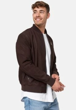 Indicode Jeans Leren Jassen Tussenjas Captain Heren Bruin -Jack & Jones Winkel abf17594a47d5fe5a62e9cdf4450b999