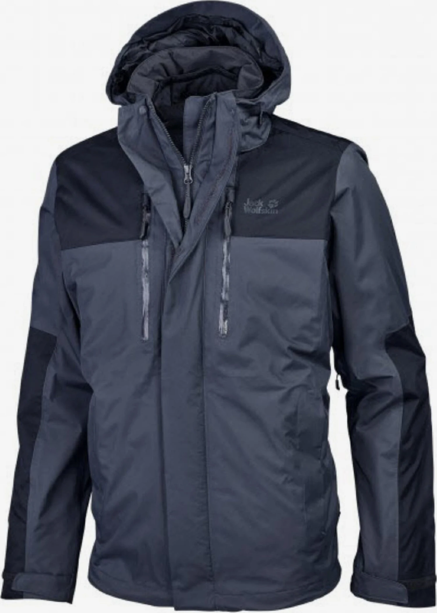 Jack Wolfskin Outdoor Jassen Functionele Jas Heren Grijs / Antraciet 3 Jack Wolfskin Outdoor Jassen Functionele Jas Heren Grijs / Antraciet