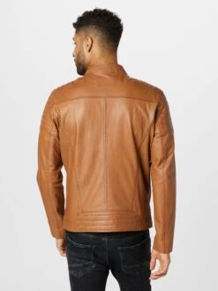 Maze Leren Jassen Tussenjas Rocha Heren Cognac -Jack & Jones Winkel b30d95c499ad979cec96cfa655e1193a