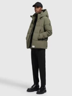 Khujo Outdoor Jassen Functionele Jas TURREL Heren Olijfgroen -Jack & Jones Winkel b318d5420c94c067b649f3f05c779b65