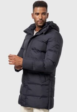 Indicode Jeans Parkas Winterparka Leugene Heren Zwart -Jack & Jones Winkel b4d711af769378a84268d81b14851e27