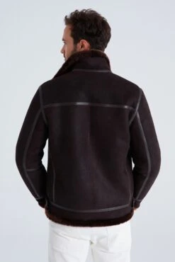 Leren Jassen Tussenjas PAWEL Heren Bruin -Jack & Jones Winkel b5268edfcb70f40dc6ba1dcd3731a3b2