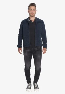 LE TEMPS DES CERISES Spijkerjassen Tussenjas ZEPHYR Heren Donkerblauw -Jack & Jones Winkel b54b053f8b241785fabf895a16f08b02