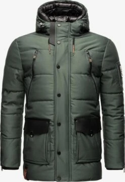 Winterjassen Winterjas Mitjaa Heren Kaki -Jack & Jones Winkel b56e2d4f3b544dc40f7832e85fc8bbb0