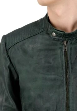 Leren Jassen Tussenjas Heren Groen -Jack & Jones Winkel b6b2e27010bea00d4eb2b2f7ad817332