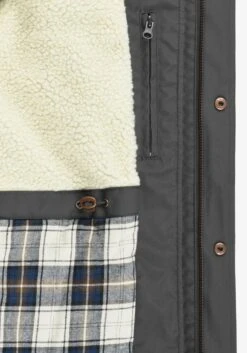 Solid Parkas Winterparka Chara Teddy Heren Donkergrijs -Jack & Jones Winkel ba235fc53f63ba47ed418bc90e575a38