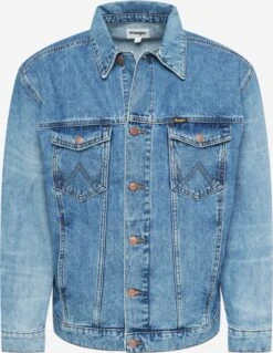 Wrangler Spijkerjassen Tussenjas Heren Blauw