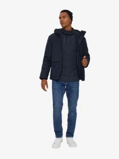 ESPRIT Winterjassen Winterjas Heren Navy -Jack & Jones Winkel c584d2be86f809727538f04c06b40f82