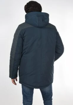 Solid Parkas Winterparka Heren Blauw / Navy / Donkerblauw -Jack & Jones Winkel c6b79ea405ce019e564ca52db4eecb31