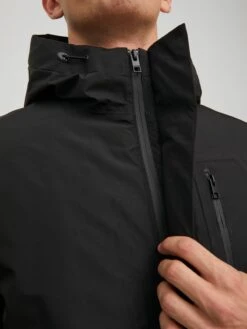 Jack & Jones Parkas Winterparka Wing Heren Zwart -Jack & Jones Winkel c847c5f05454d0bf4ee8e2cde11a146b