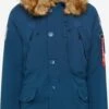 Alpha Industries Parkas Winterparka Polar Heren Donkerblauw