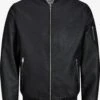 Jack & Jones Leren Jassen Tussenjas Rocky Heren Zwart -Jack & Jones Winkel cbdf43403b2c0e4dfb19e17205bb6f94